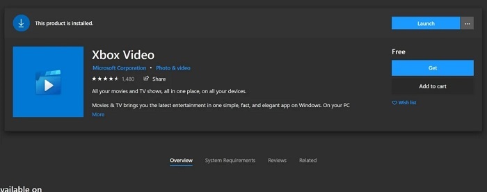 微软win10电影和电视应用更新Fluent设