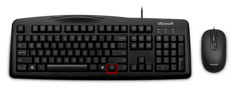 鼠标失灵可以用键盘打开右键菜单栏