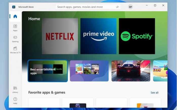 测试首个稳定版Microsoft Store