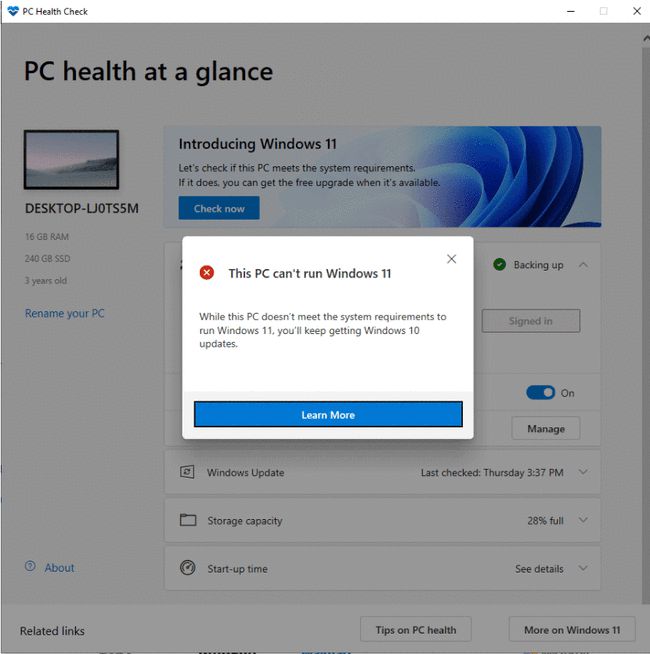 升级Win11不一定必须要满足TPM2.0