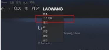 Steam个人资料打不开怎么办？