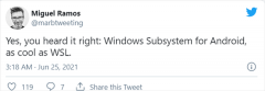 官方回答了Windows 11怎么运行安卓应用