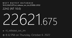 Win11 22H2 KB5019509(22621.675)补丁发布！（附完整更新日志）