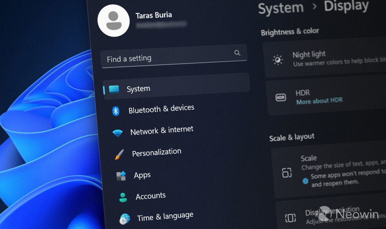 微软增强 Win11 系统设置应用：添加 VHD / VHDX 支持、改进键盘设置、引入全新 Home 标签