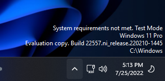 Win11 22H2“未满足系统要求”水印要怎么去除？微软教你